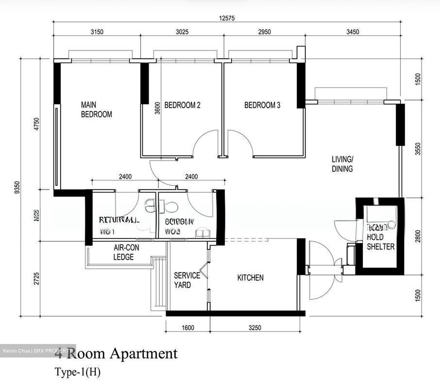 Blk 997B Buangkok Edgeview (Hougang), HDB 4 Rooms #563353761